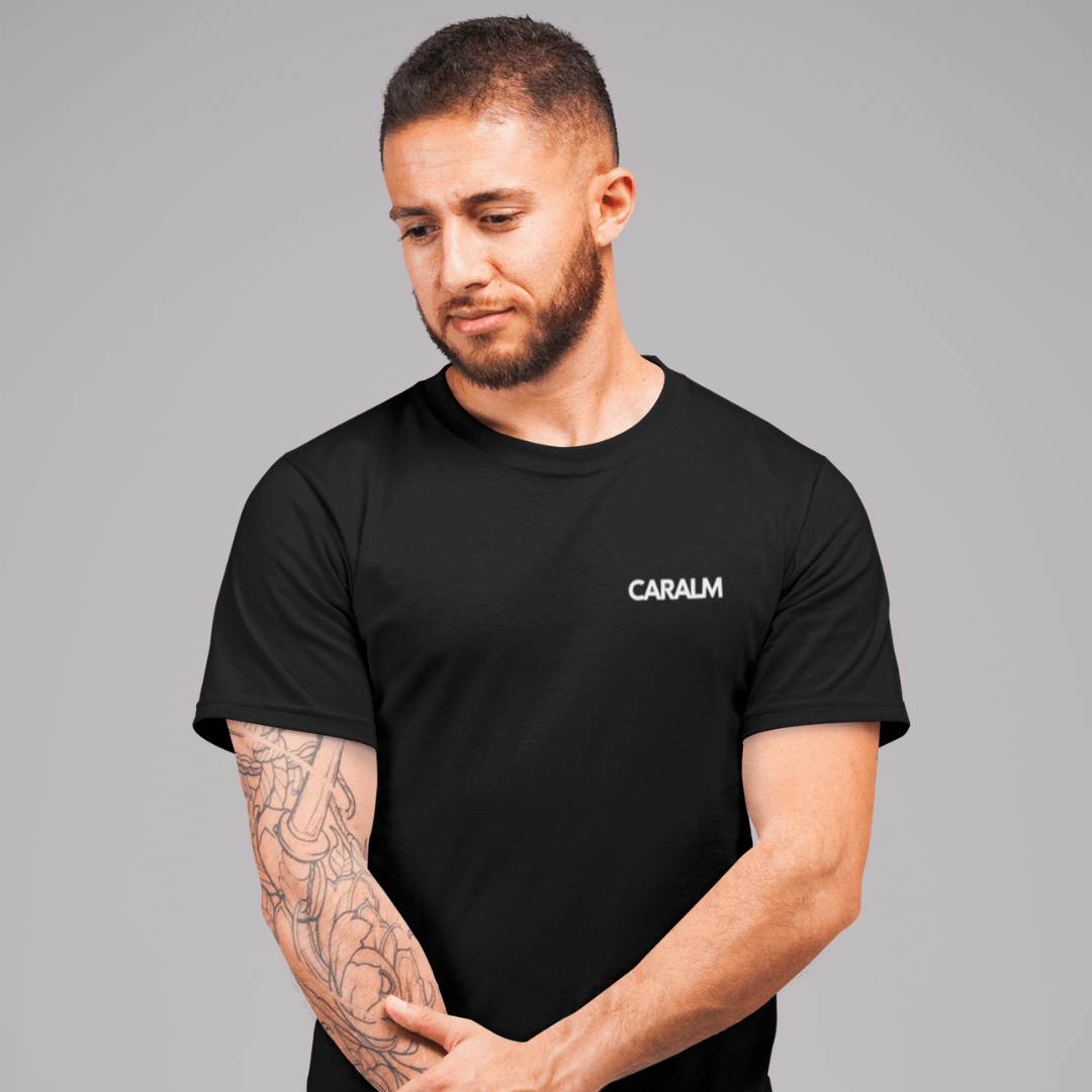 CAMISETA CARALM LETRAS HOMBRE - Caralm