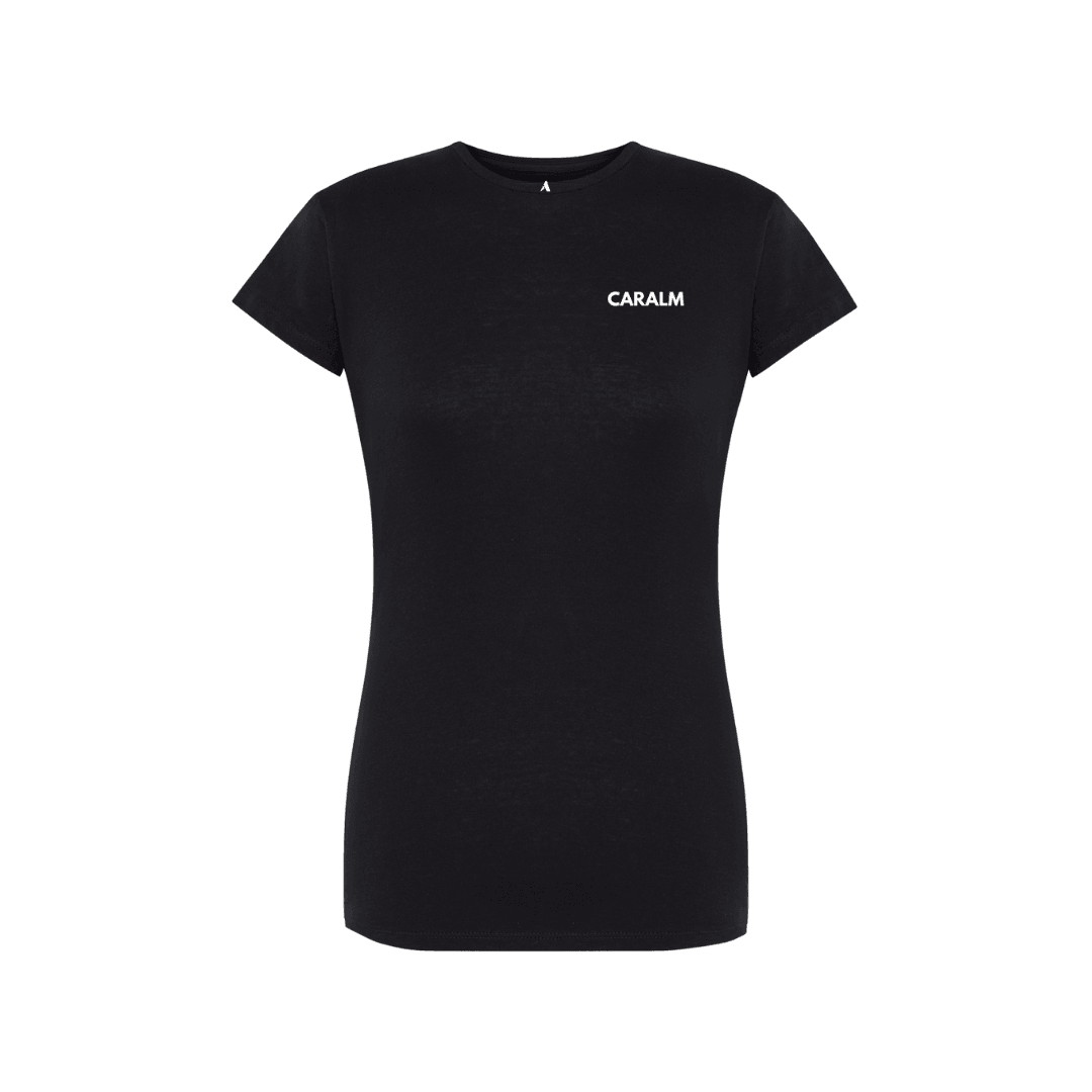 CAMISETA CARALM LETRAS MUJER - Caralm