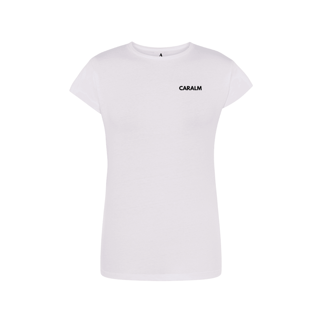 CAMISETA CARALM LETRAS MUJER - Caralm