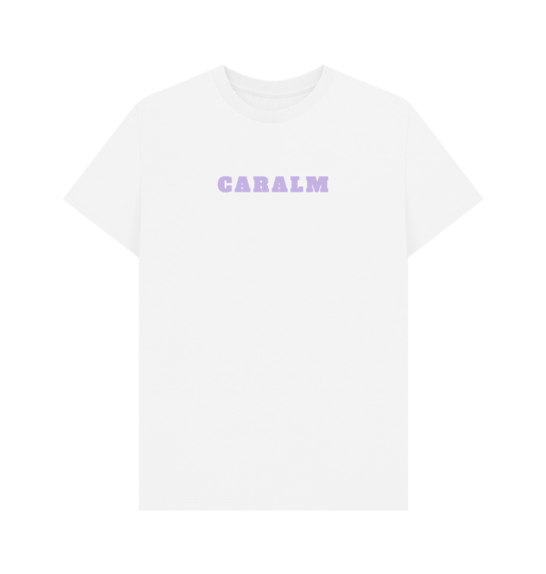 White Camiseta Horizonte Dorado Hombre