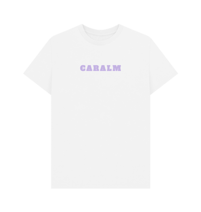 White Camiseta Horizonte Dorado Hombre