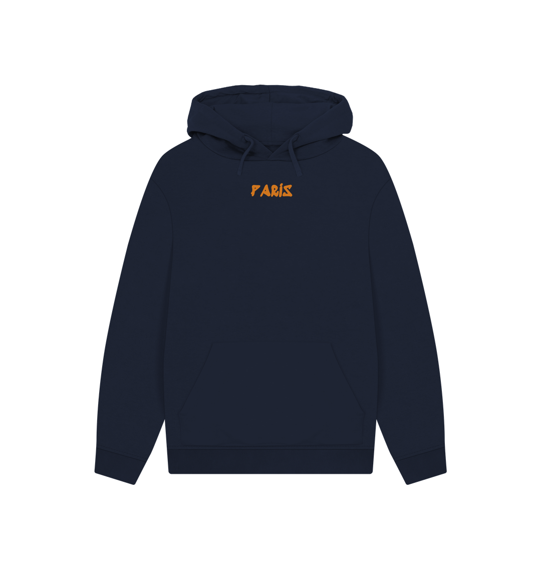 Navy Hoodie Paris Unisex