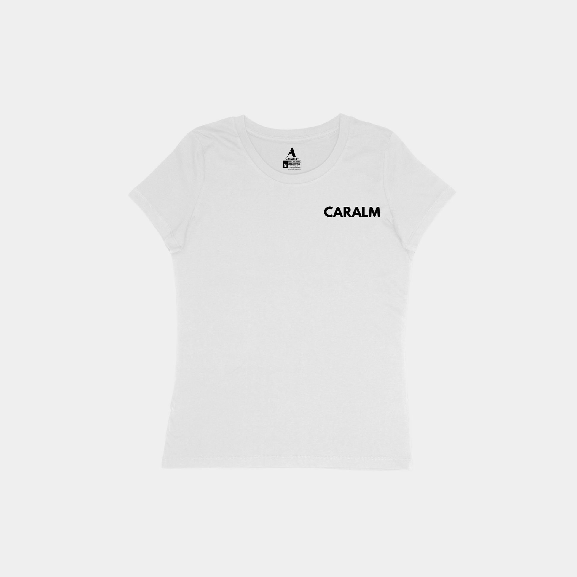 CAMISETA CARALM LETRAS MUJER