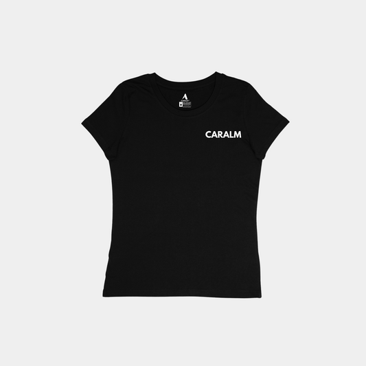CAMISETA CARALM LETRAS MUJER
