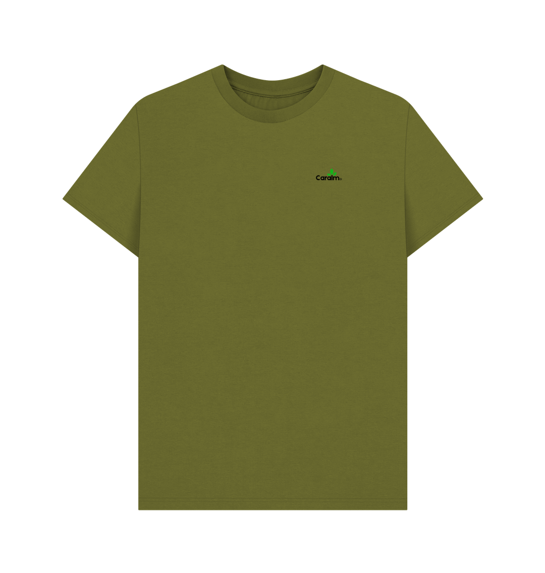 Moss Green Camiseta Eco-Tigre Hombre