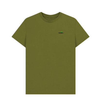 Moss Green Camiseta Eco-Tigre Hombre