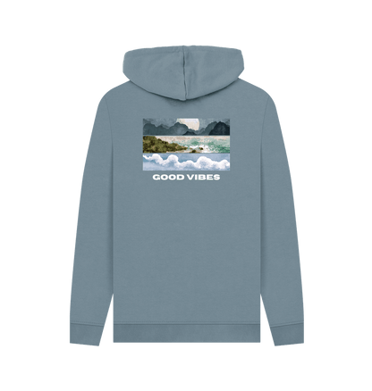 Hoodie GOOD VIBES Hombre - Caralm