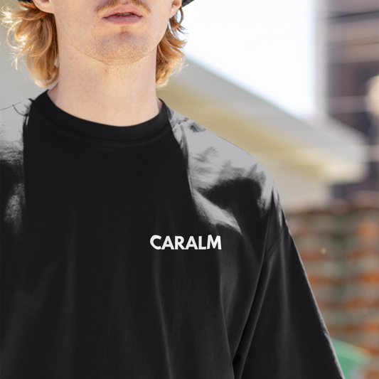 CAMISETA CARALM LETRAS HOMBRE