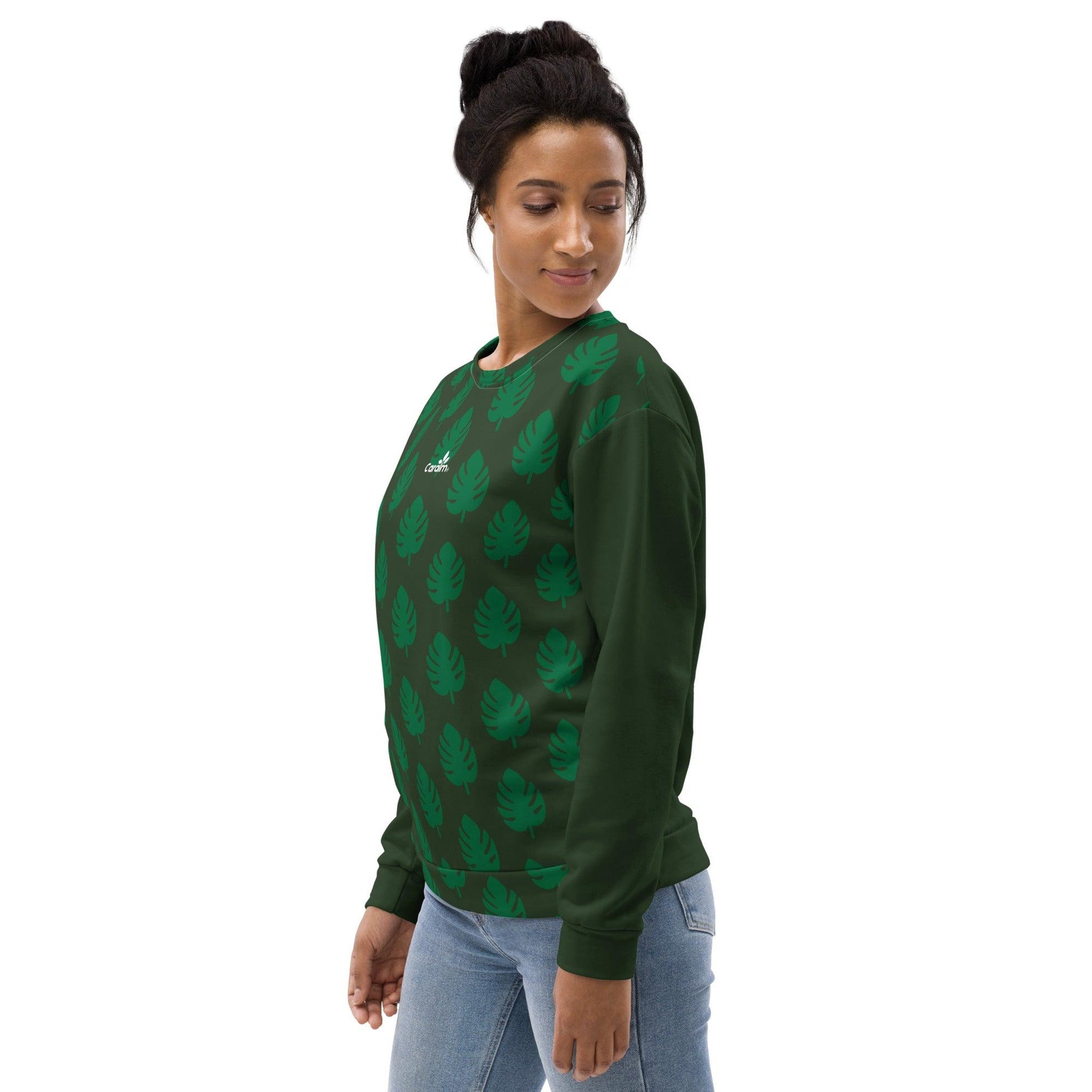 Sudadera Green Leaf - Caralm