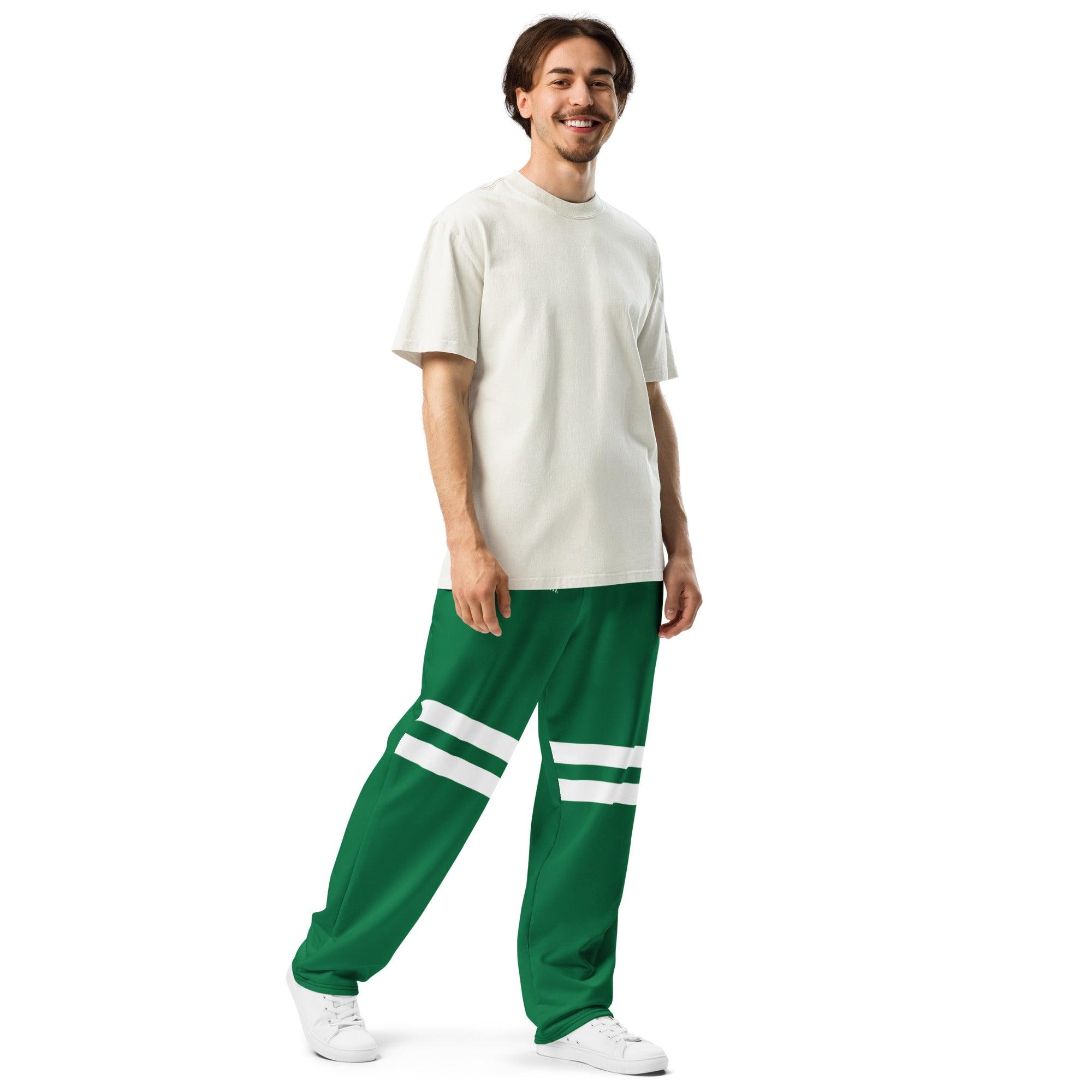 Pantalón Chandal Lines Verde - Caralm