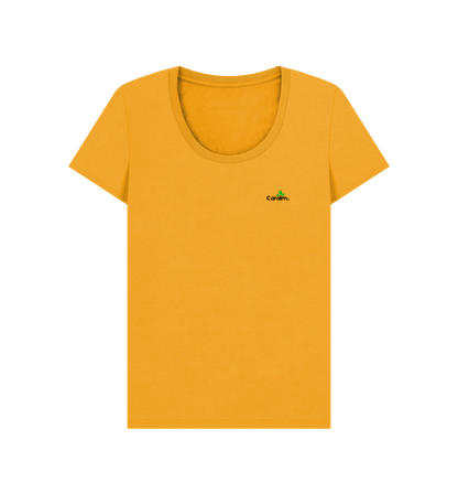 Mustard Camiseta Eco-Tigre Mujer