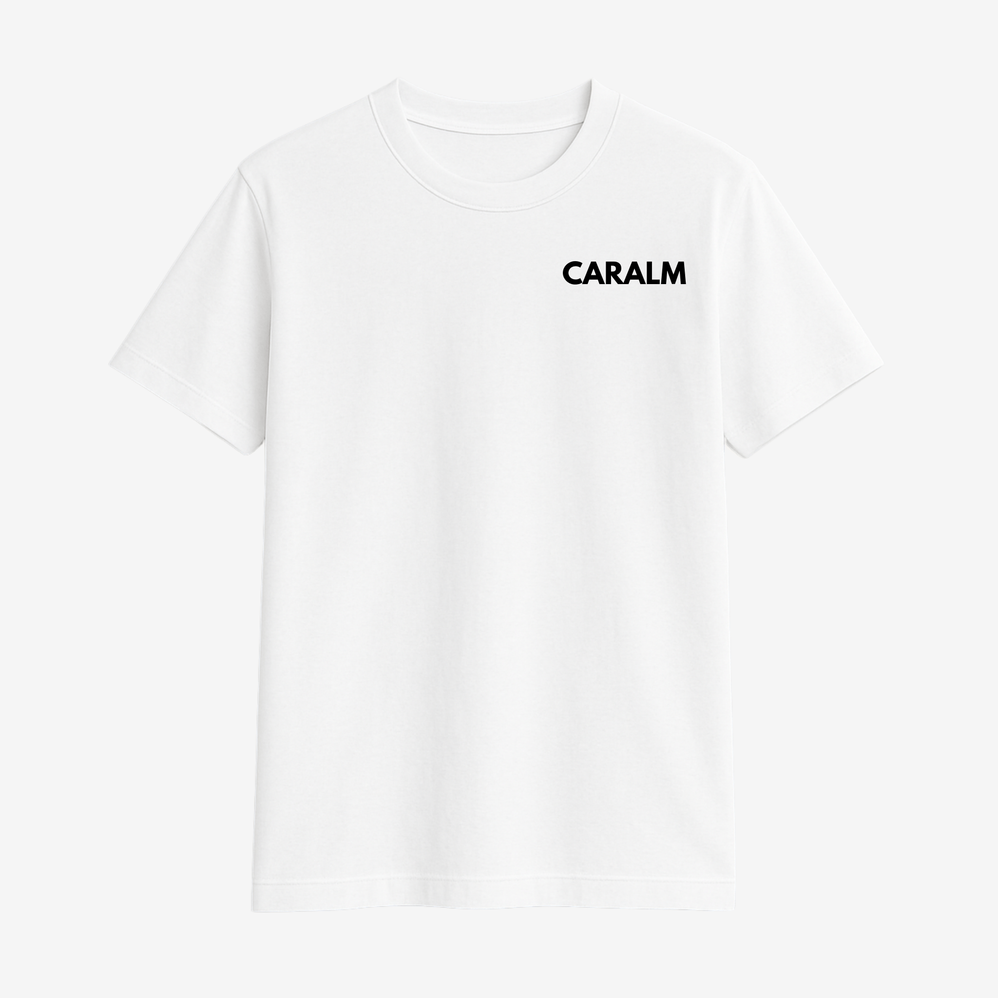 CAMISETA CARALM LETRAS - Caralm