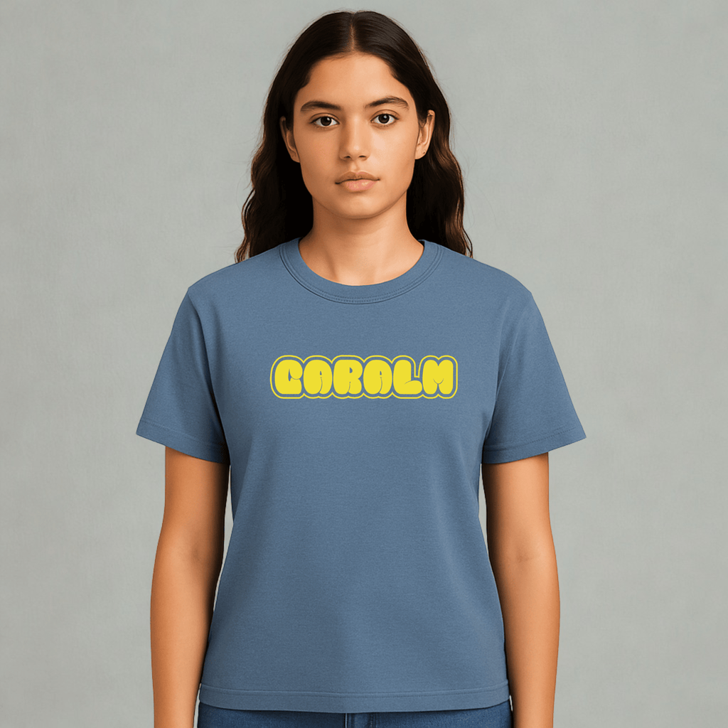 CAMISETA OVERSIZE ENJOY THE PROCESS - Caralm