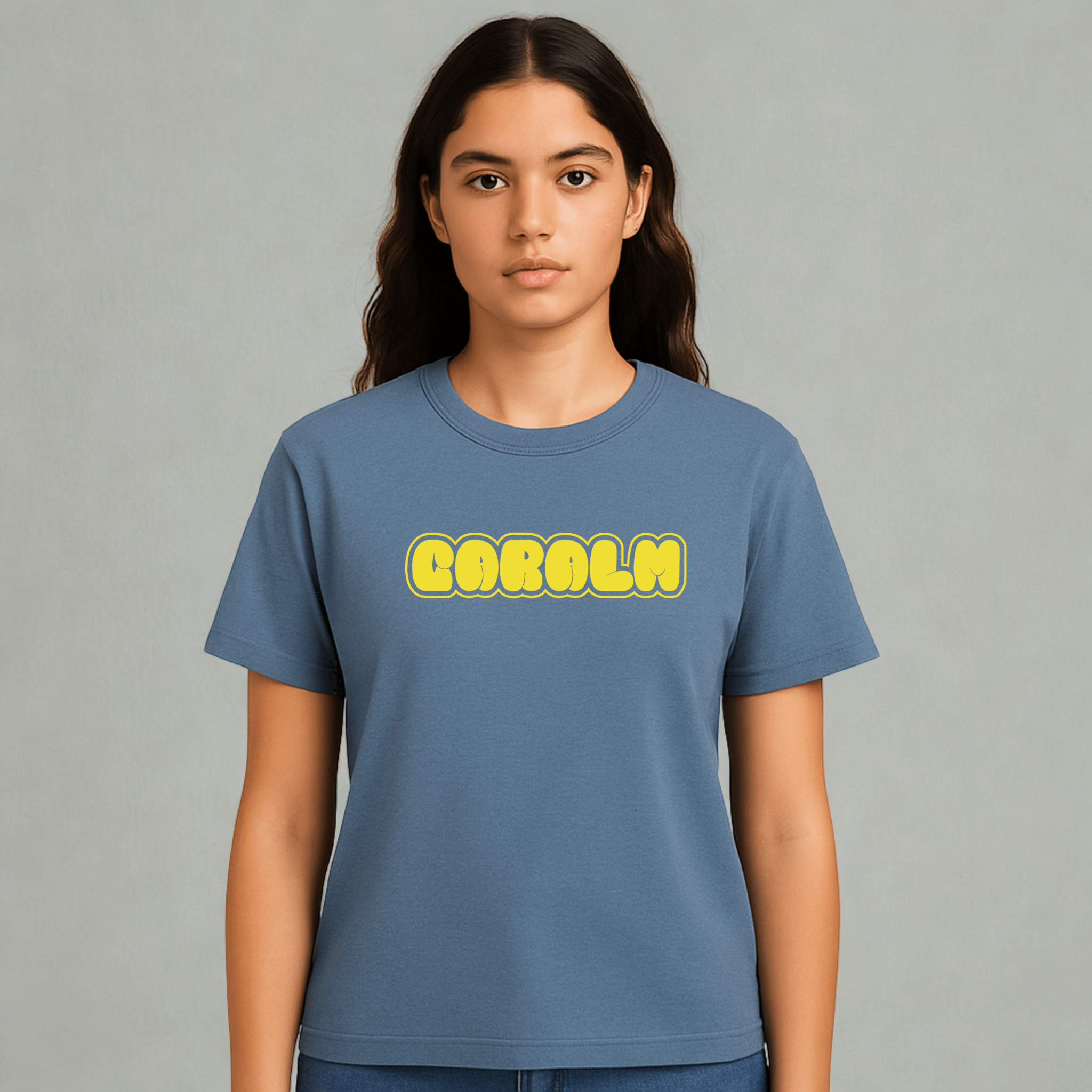 CAMISETA OVERSIZE ENJOY THE PROCESS - Caralm