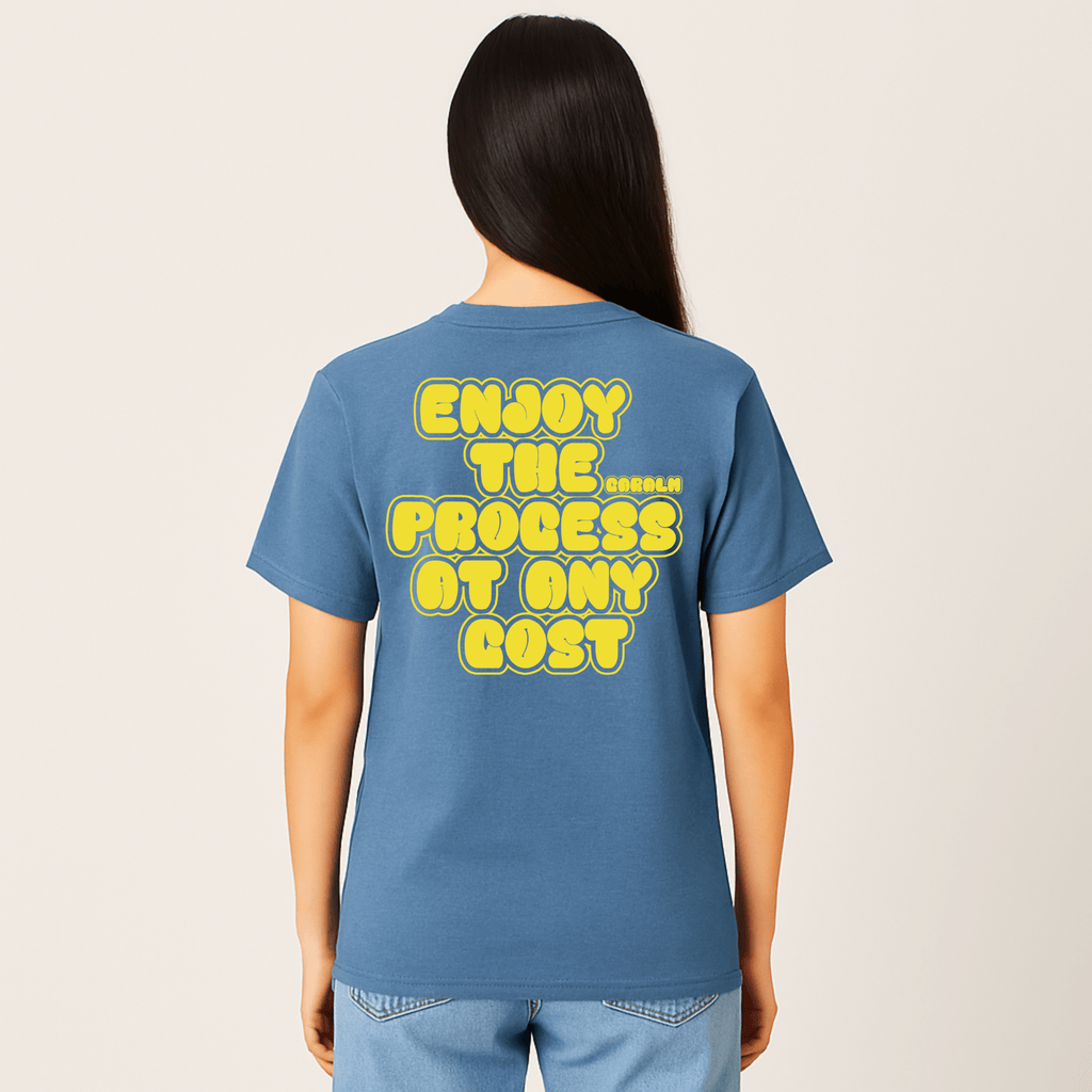 CAMISETA OVERSIZE ENJOY THE PROCESS - Caralm
