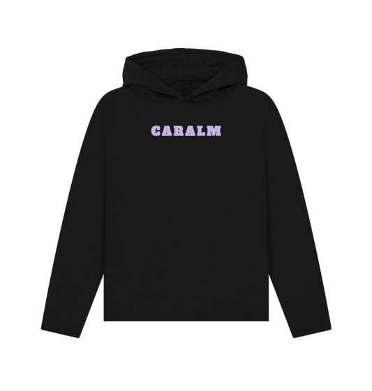 Black Hoodie Horizonte Dorado Mujer