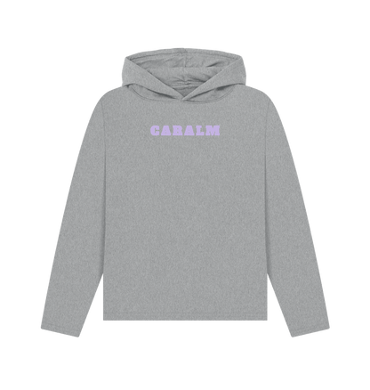 Athletic Grey Hoodie Horizonte Dorado Mujer