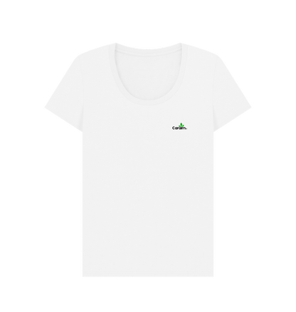 White Camiseta Eco-Tigre Mujer