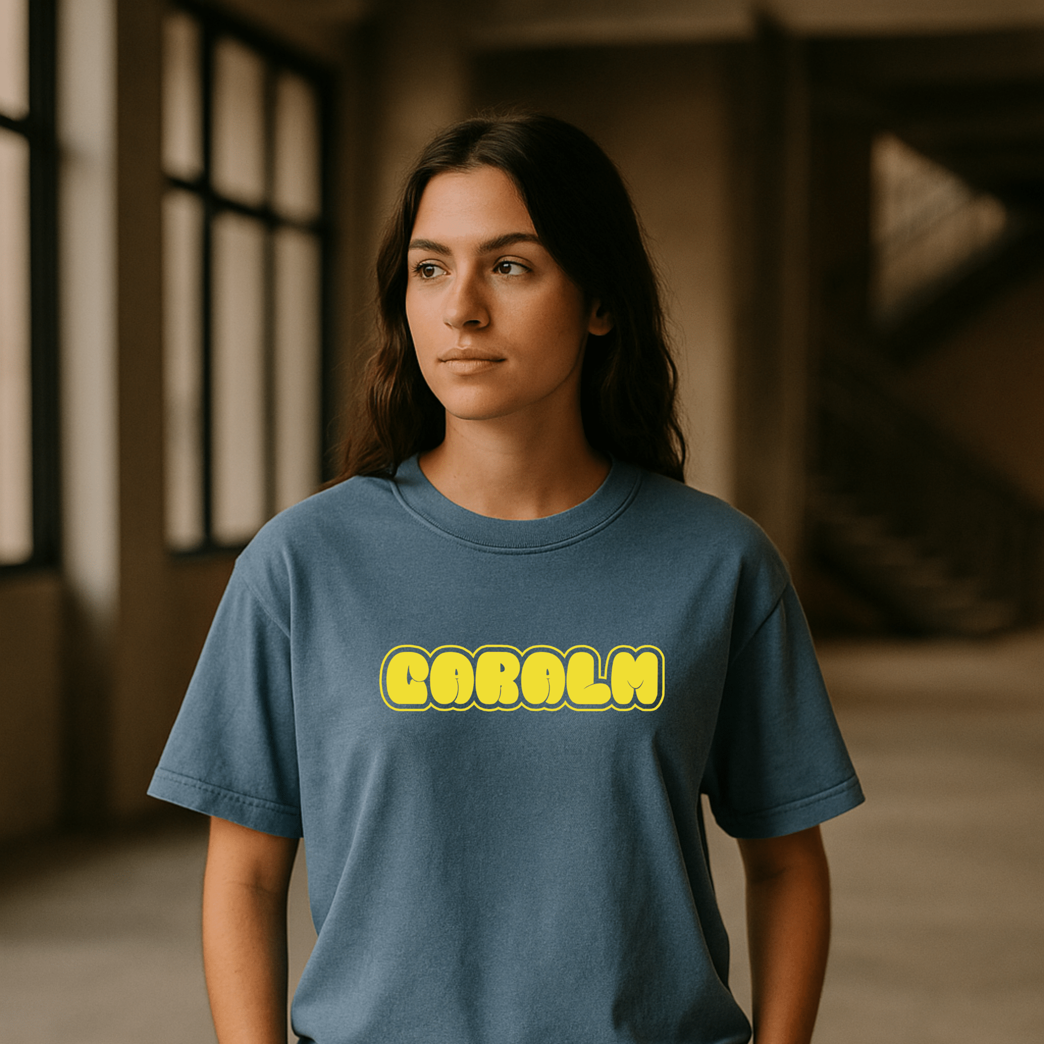 ENJOY THE PROCESS OVERSIZE TEE - Caralm