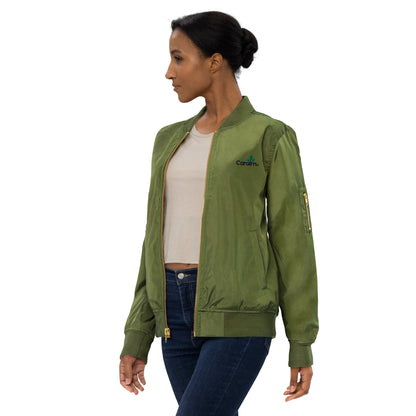 Chaqueta bomber Verde