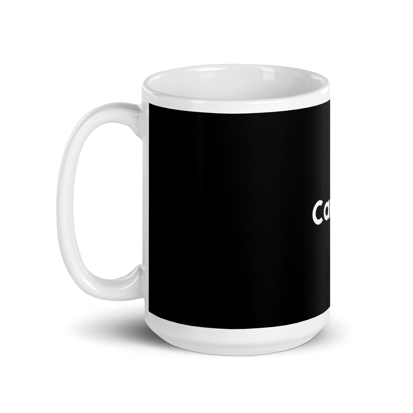 Taza negra  Caralm